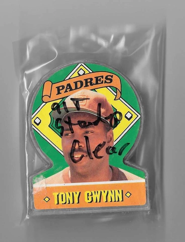 1991 Topps Stand-Ups (Clear, Candy) - SAN DIEGO PADRES  TONY GWYNN - Image 1 of 1