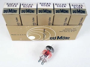 5 Nos Dumont 6DZ4/6AF4A Audio Radio Vakuumröhren Neu im Karton - Bild 1 von 1