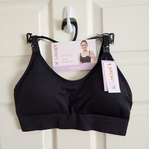 Seamless Nursing Bralette With Adjustable Straps XL - Picture 1 of 9