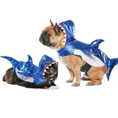 Vibrant Life Halloween Dog Costume and Cat Costume: Shark, Size S - Image 1 of 3