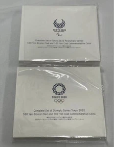 Juego completo de 22 tipos de monedas conmemorativas olímpicas y paralímpicas Tokio 2020 - Imagen 1 de 5