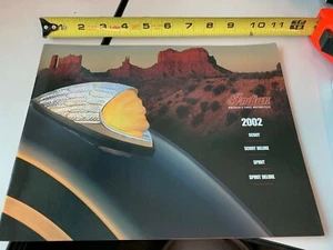 Catálogo de folletos de ventas originales Indian Motorcycle 2002 16 páginas - Scout Spirit - Imagen 1 de 5