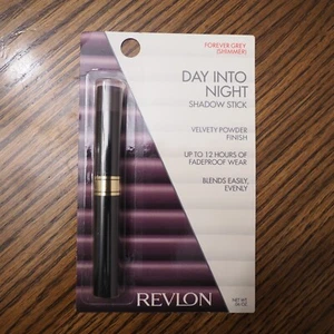 New REVLON Day Into Night Shadow Stick FOREVER GREY Eye Shadow .06 Oz Sealed - Picture 1 of 1