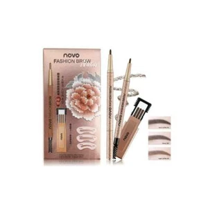 Juego de cejas NOVO Fashion Brow Natur 5146 #03 café claro líneas nítidas - Imagen 1 de 1