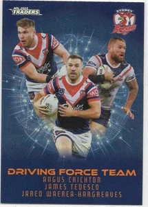 2023 Nrl Traders Titanium Driving Force Case Card (DFP14) ROOSTERS 35/45 - Picture 1 of 2