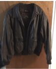 Vintage Adventure Bound Wilsons Leather Jacket Thinsulate Brown Mens XL Full Zip