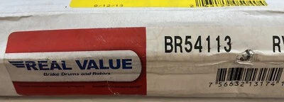 Real Value Disc Brake Rotor  BR54113 - Image 1 of 2