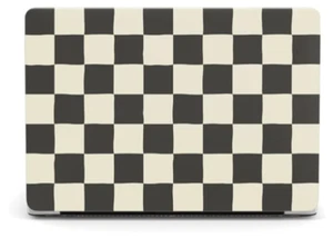 Kariertes Design Druck HardCase Cover für Macbook Computer 14" - Bild 1 von 9