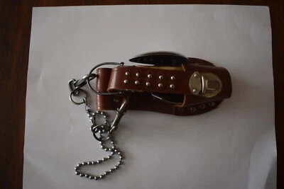 老式日本露营刀勺子叉多功能 10 功能 — 第 1/4 张图片