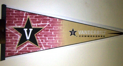 Vanderbilt Commodores Ncaa Full Size 12 x 30" New Pennant Cover
