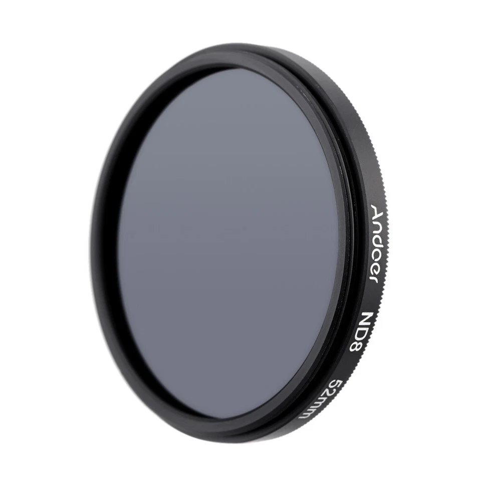 Andoer 52mm +CPL+ND8 Circular Filter Kit ND8 for Nikon  Pentax etc F3Z6 - Image 1 of 4