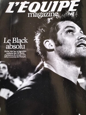 L'EQUIPE magazine (2013) Richie McCAW Black absolu, Jessica HARRISON C. PEON - Photo 1/4