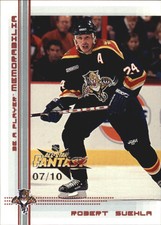 2000-01 (HKY) BAP Memorabilia NHL All-Star Fantasy Ruby #208 Robert Svehla