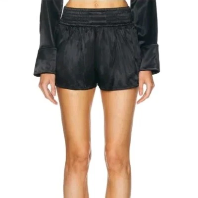 Mini corto Alexander Wang cintura elástica para mujer talla pequeña Foto 1 de 4