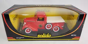 Solido #8003 1936 Ford Pick-up ""Beverly Hills"" Veicolo antincendio 9 1/4" nuovo con scatola - Foto 1 di 22