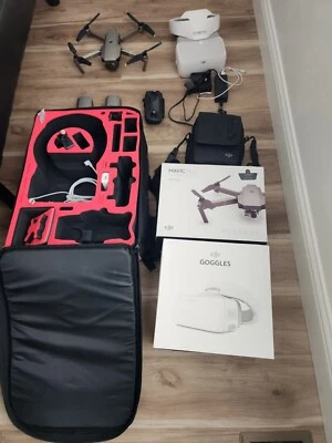Combo Drone DJI Mavic Pro Platinum Fly More con Auriculares FPV y Bolsa de Transporte Grande Foto 1 de 4