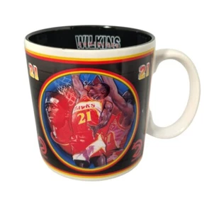 Vintage 1992 Dominique Wilkins Hawks NBA Superstar Collectors Mug #21 - Picture 1 of 6