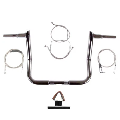 Kit Manillar Diablo 1 1/4" Cromo 14" 1990-1995 Harley-Davdison Electra Glide Foto 1 de 2