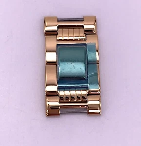 Nos Seiko Schließung Golden Glanz 18 mm Uhrarmband Clasp Echt / Authentisch 3wc - Bild 1 von 3