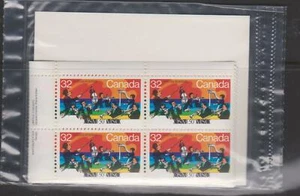 CANADA 1010 MONTREAL SYMPHONY 1983 plate block set (in original pouch) MNH - Picture 1 of 1