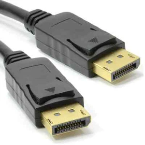 1m 3m DisplayPort Male Plug to Plug Video PC Graphics Card Cable GOLD - Picture 1 of 4