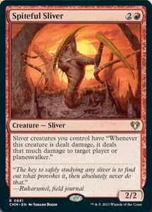 Spiteful Sliver ~ Near Mint Commander Masters MTG Magic UltimateMTG Red Card - Picture 1 of 1