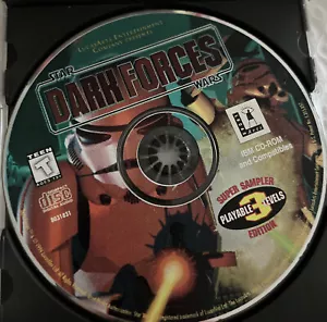 StarWars Dark Forces Super Sampler Edition IBM CD-Rom VINTAGE RARE - Picture 1 of 1
