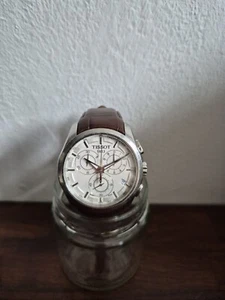 TISSOT HERRENUHR SAPHIRGLAS ARMBAND UND BATTERIE NEU - Bild 1 von 6