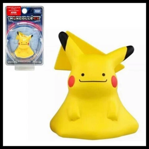MONCOLLE EX 52 DITTO PIKACHU Takara Tomy Pokemon Action Figure New (Asia Ver.) Cover