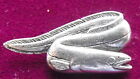 Pewter Conger Eel Fishing Brooch Pin Quality