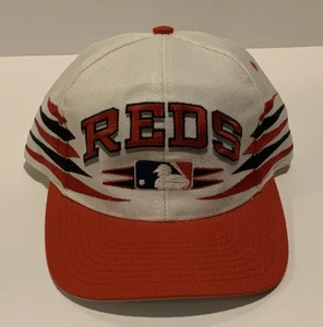 Nueva gorra deportiva de béisbol de los 90 con logotipo de los Rojos de Cincinnati corte diamante MLB - Imagen 1 de 9