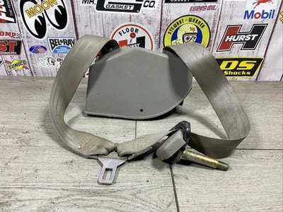 88-98 CINTURÓN DE SEGURIDAD CHEVY SILVERADO GMC CONDUCTOR IZQUIERDO OBS GRIS OEM CABINA REGULAR RETRACTOR Foto 1 de 4