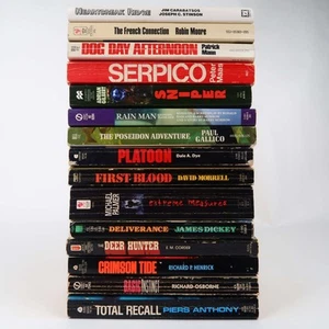 Vintage Action War Drama Movie Tie-In, Novelization Lot - 15 Paperback Books E - Picture 1 of 5