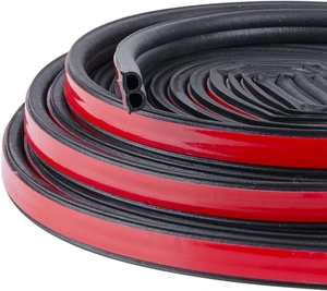 Cinta Sellado Adhesiva Auto 16m Pack 2 Puertas Ventanas Motor Negro - Bild 1 von 12