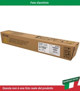 841818 Ricoh MP C3003 Cartuccia del Toner Giallo - Zdjęcie 1 z 4