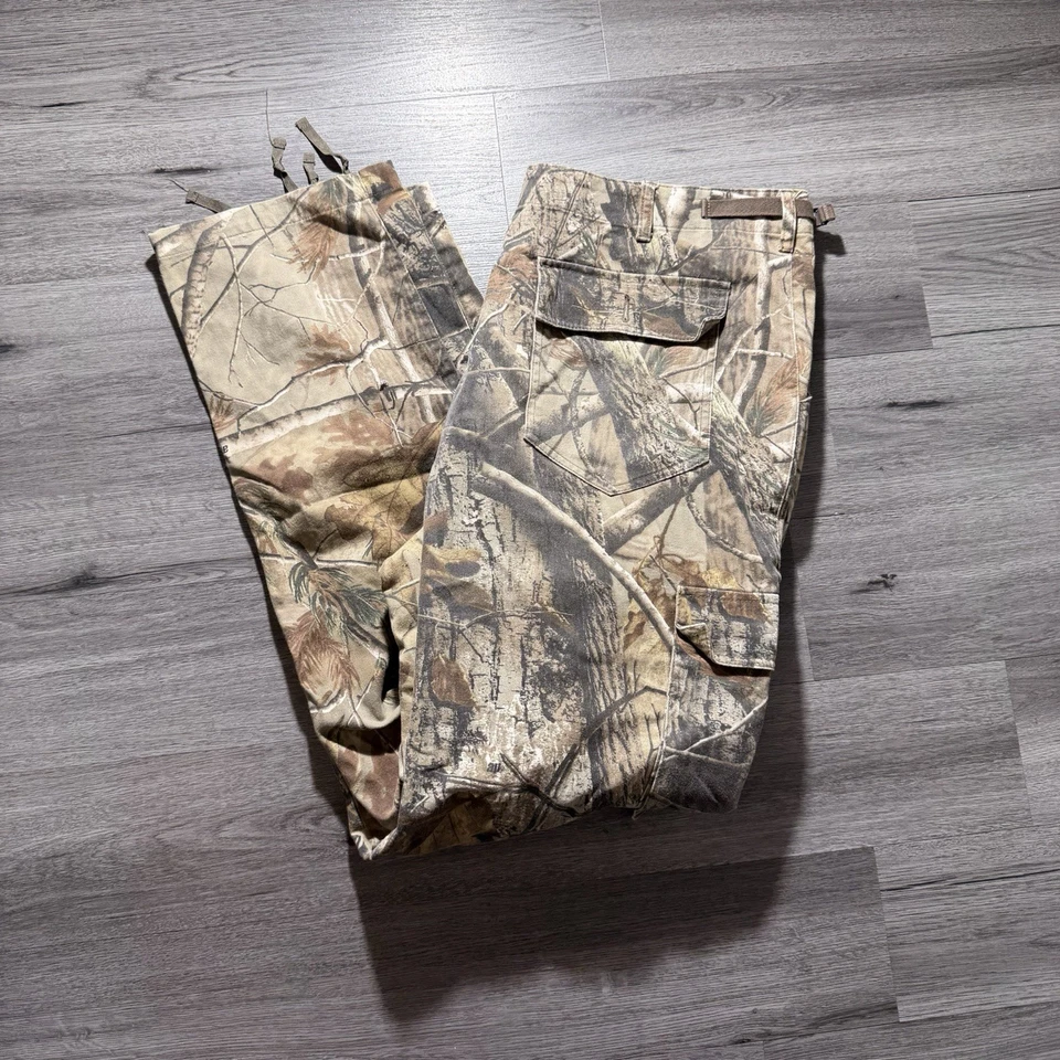 Cabelas Realtree Hunting Pants Men 42 Tall (42x36) Camo USA Xtra Green Vintage - Image 1 of 4