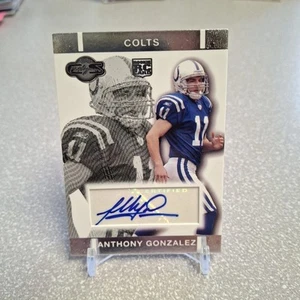 2007 Topps Co-Signers Rookie Auto Anthony Gonzalez #RA-AG Auto RC - Picture 1 of 2