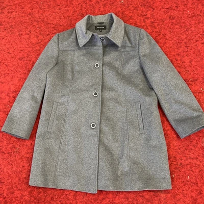 Jones New York Vintage Trench Coat  22w Women's wool - Image 1 of 4