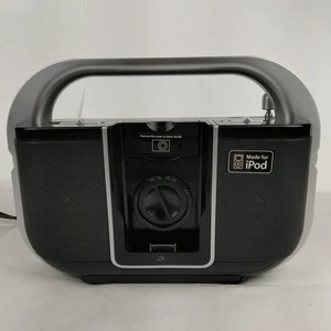 Sistema de Acoplamiento de Radio iPod GPX BI108B Funciona Y2K AM FM Música Estéreo Eléctrico - Imagen 1 de 10