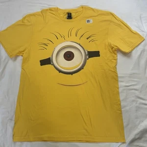 Minions T-Shirt Mens M Illuminations Despicable Me Yellow Graphic Rise Of Gru - Picture 1 of 8