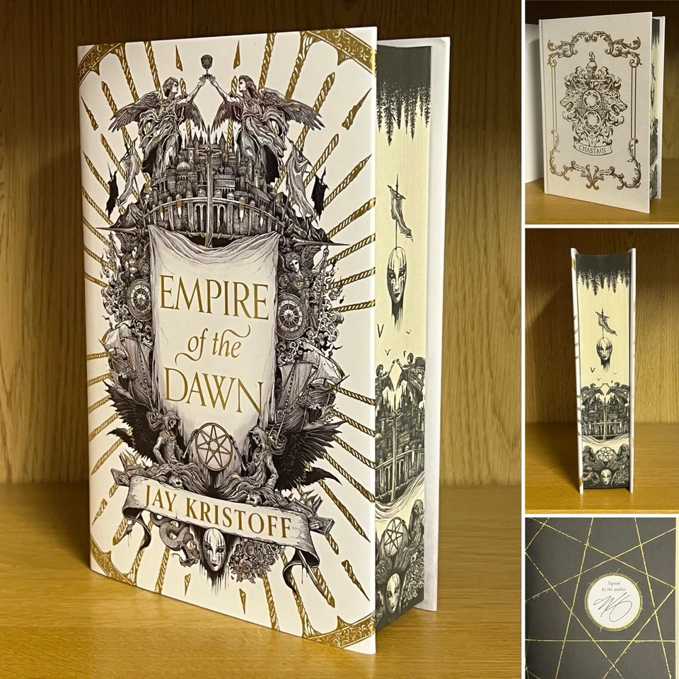 ILLUMICRATE: Empire Of The Dawn (Book 3) ~ Jay Kristoff ~ SIGNED Exclusive - Image 1 of 4