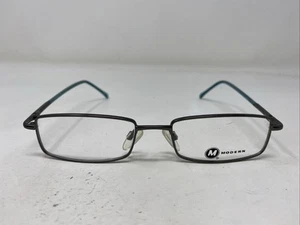 Modern Optical DATA MATTE GUNMETAL 50-17-135 Full Rim Eyeglasses Frame UT56 - Picture 1 of 8