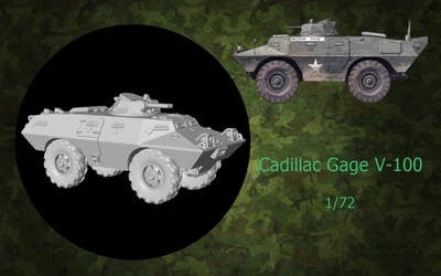 Kit maqueta para montar y pintar - Vehículo militar . Gage Commando - 1/72 - Immagine 1 di 3