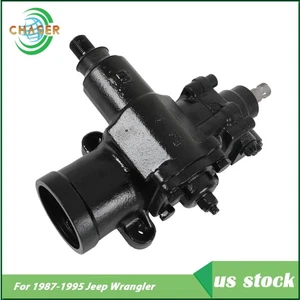 276528 For Jeep Wrangler Cherokee J10 J20 1987 88-94 95 Power Steering Gear Box - Picture 1 of 9