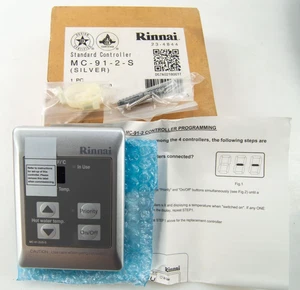 Rinnai MC-91-2-S Silver Tankless Water Heater Standard Controller NIB - Picture 1 of 5