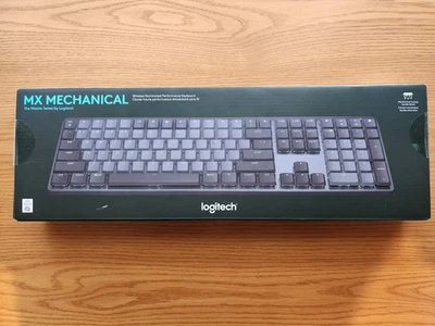NEW Logitech MX Mechanical Wireless Illuminated Full-size Keyboard Tactile Quiet - Image 1 of 4