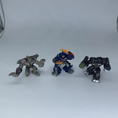 Transformers Robot Heroes Lot Of 3 Hasbro Mini Action Figures 2” Inch  - Image 1 of 4