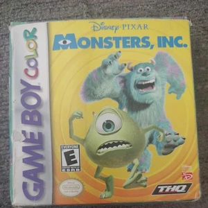 Nintendo Gameboy Color Game Monsters,Inc. CIB Complete In Box - Picture 1 of 4