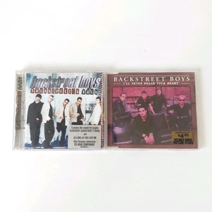 Backstreet Boys Backstreets Back + I’LL NEVER BREAK YOUR HEART CD Singles OOP - Picture 1 of 7