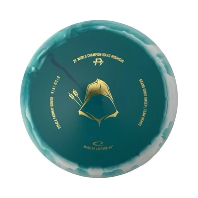 Latitude 64 Sweep Grand Orbit Isaac Robinson Disc Golf Fairway Driver 173 grams - Image 1 of 4